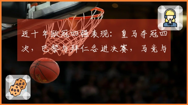 近十年欧冠四强表现：皇马夺冠四次，巴黎与拜仁各进决赛，马竞与阿森纳各到半决赛两次